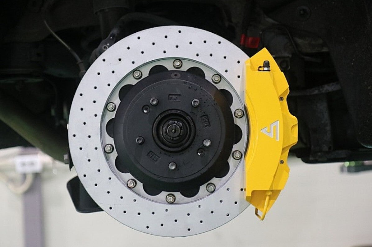 BIG BRAKE KIT FRONT 8P (405×34) + REAR 4P (380×31) / BMW M3 F80 (20" 21" WHEEL)