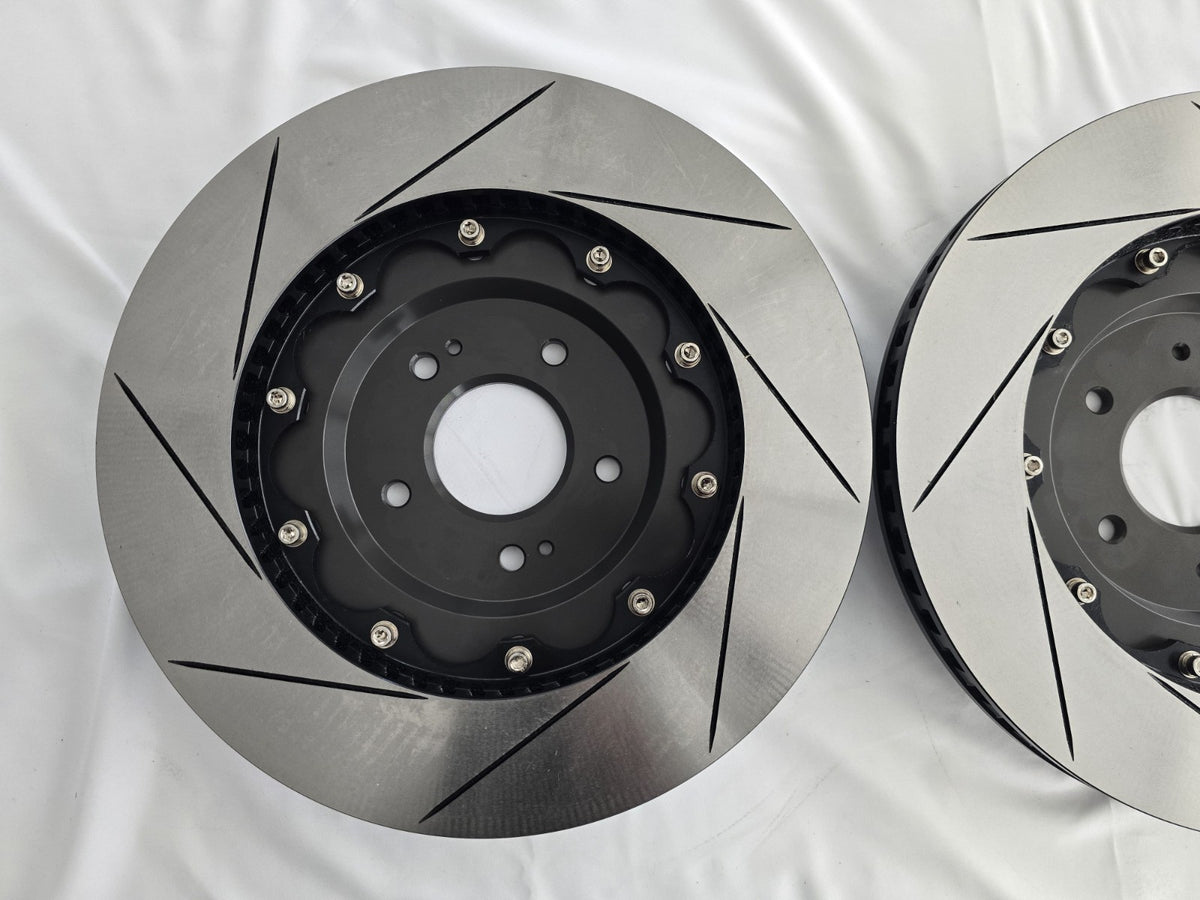 Lightweight 350mm Slotted Front Floating Brake Discs Genesis G70 - Pair KR