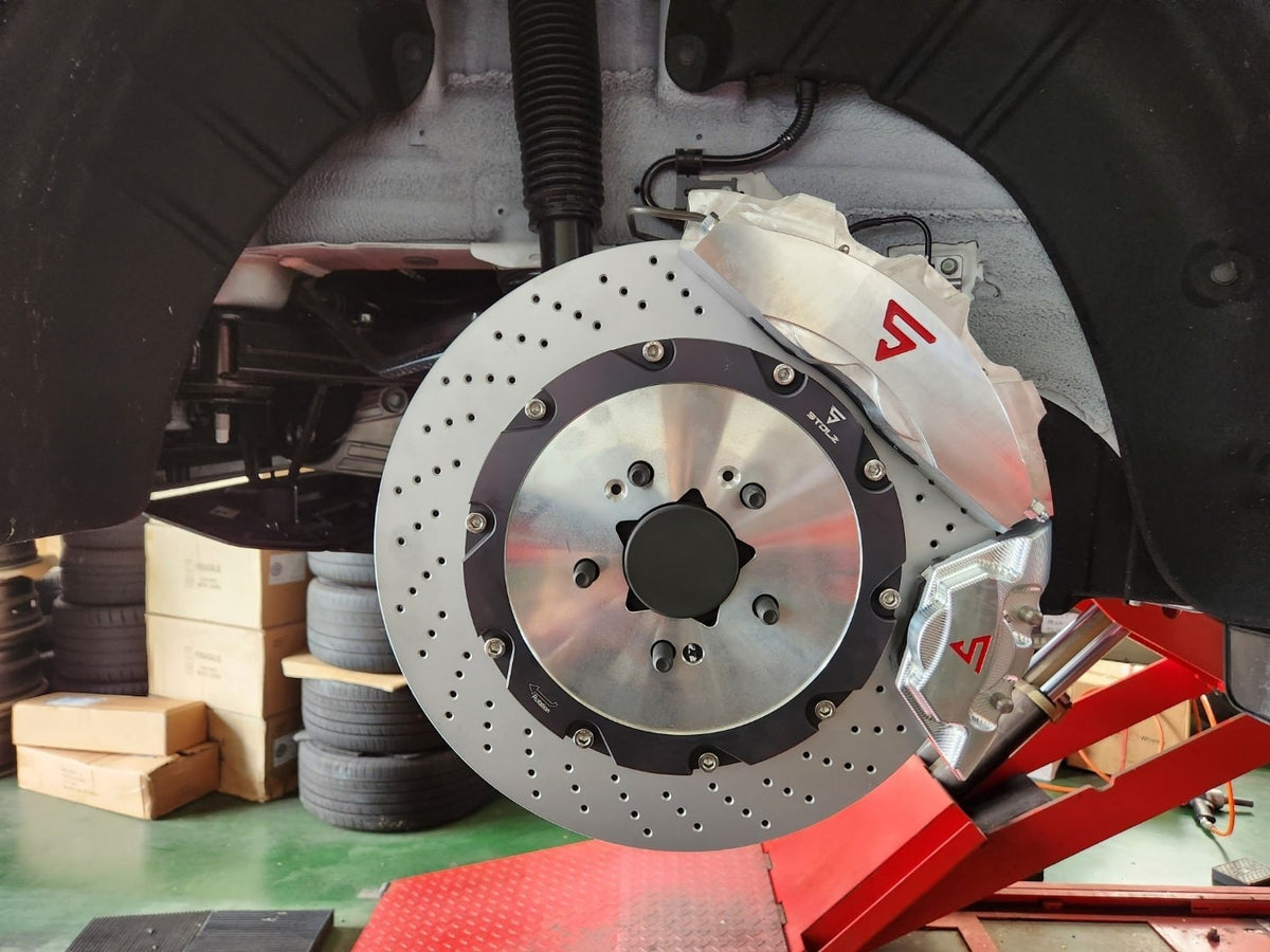 Rear 4P Big Brake Kit 380x31mm + EPB for Lexus LS460 2007-2012 High Performance