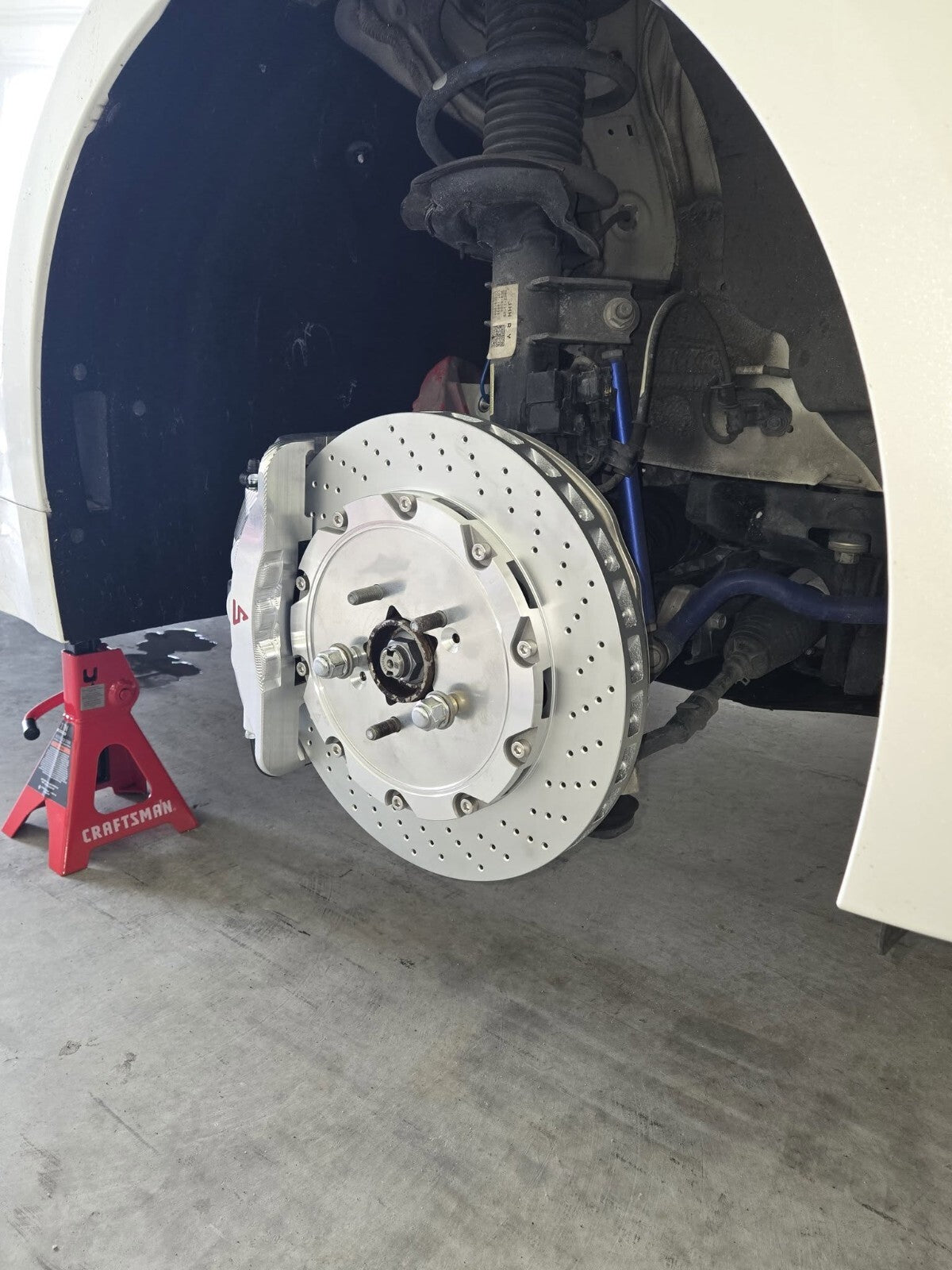 VW Golf R MK6, MK7, MK8 Big Brake Kit 380mm 6 Pot High Performance Front