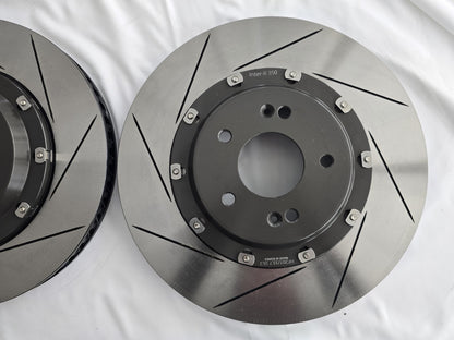 Lightweight 350mm Slotted Front Floating Brake Discs Stinger GT GT1 GT2- Pair KR