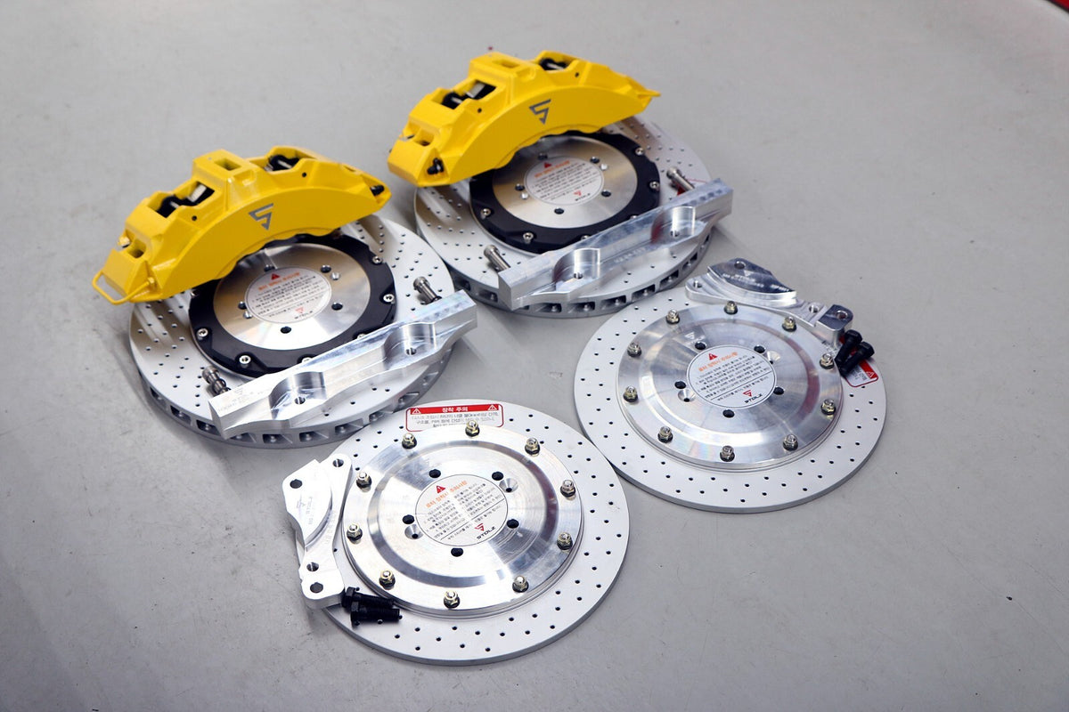 Stolz 8-Piston Front Brake Kit & 350mm Rear Rotor Upgrade for Hyundai Palisade