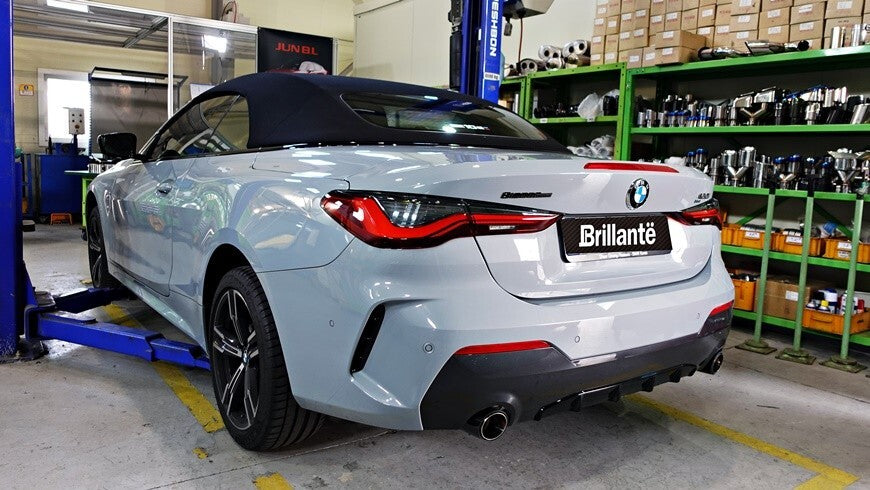Brillante EVC Axle-Back Exhaust for BMW 420i G22 G23 Valvetronic System Muffler