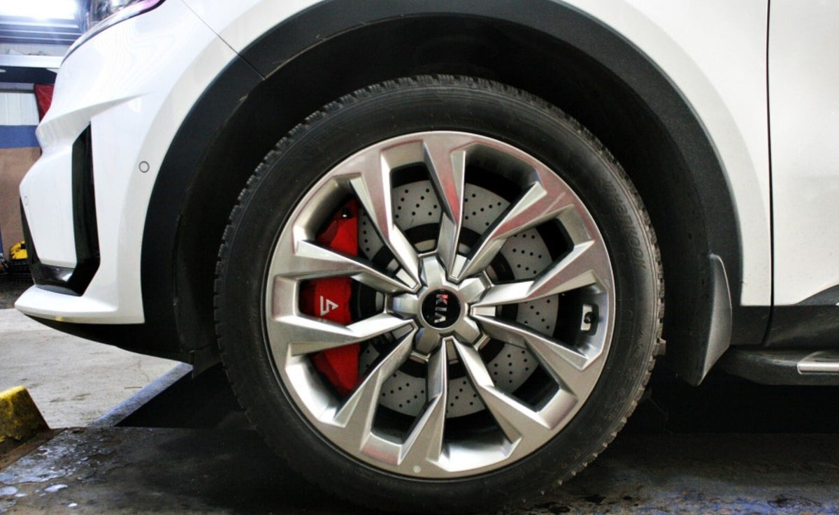 Big Brake Kit 8 Pot Front 405mm for 2021-2026 Kia Sorento Brake Upgrade Set Pair