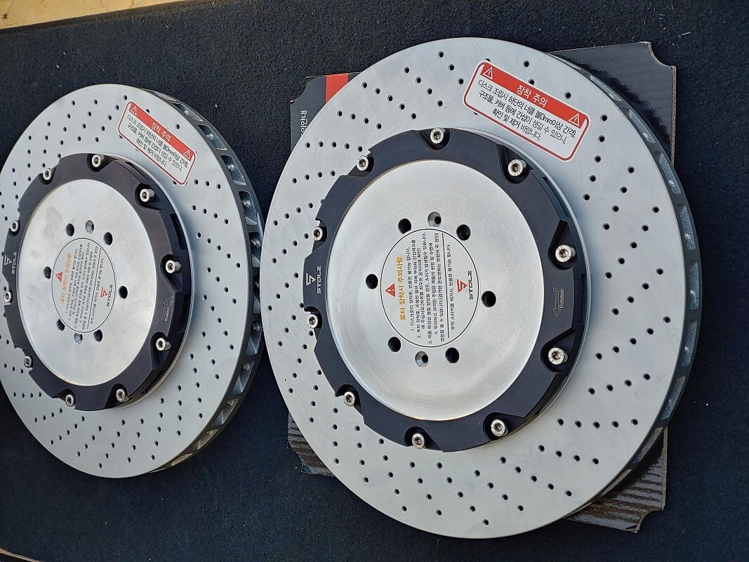 HIGH PERFORMANCE BIG BRAKE KIT FRONT 8P (405×34) / MOHAVE (2019-2024)