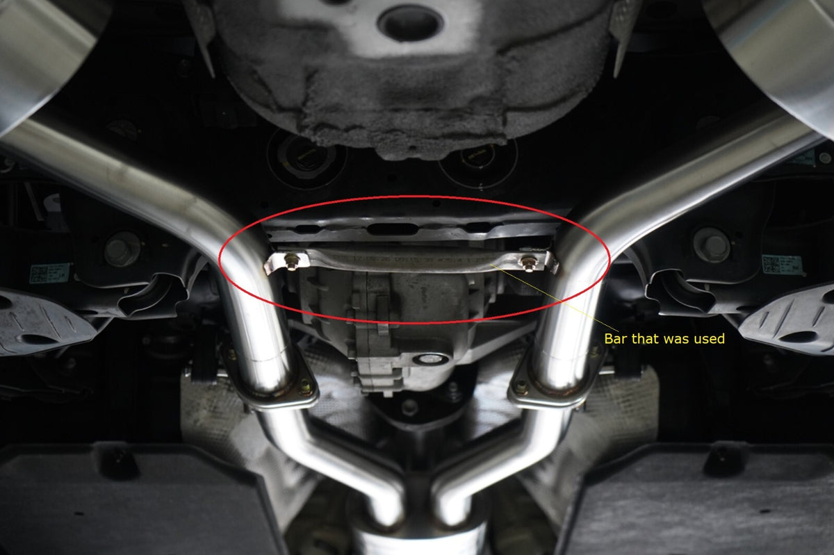 EVC GT AXLE-BACK for 18 19 20 21 STINGER 3.3T [JUN B.L] MIDPIPE is not included