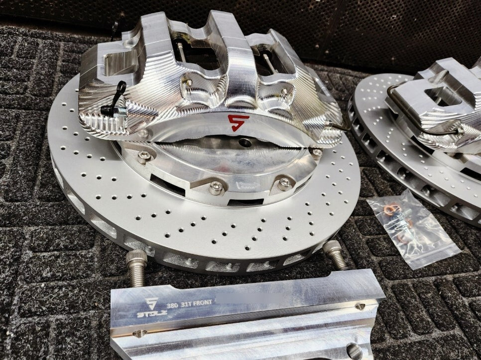 2020-2026 Tesla Model Y Front 6-Pot Big Brake Kit SFZ6P 380mm Performance BBK