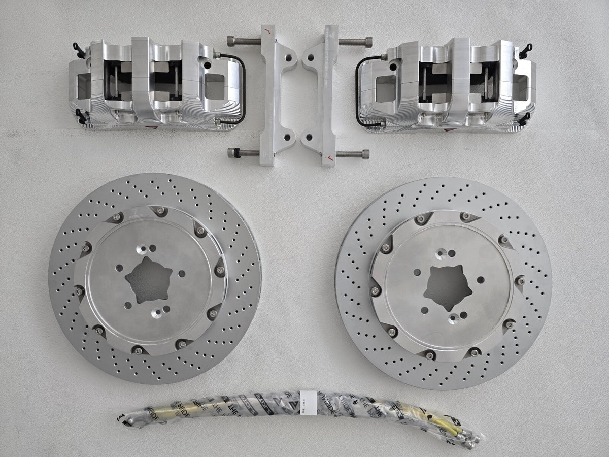 Kia Stinger GT Stolz SFZ Big Brake Kit 6-Pot Front 4-Pot Rear 380mm BBK Upgrade