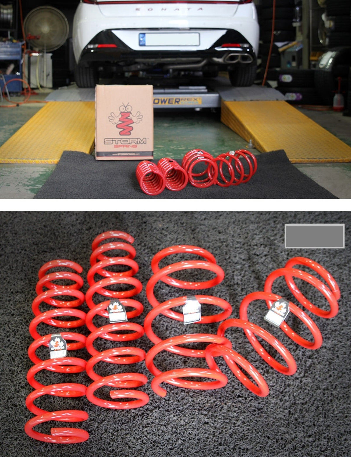 HYUNDAI 2020 - 2026 SONATA (DN8) LOWERING SPRING F & R (1-inch lowering) KDM