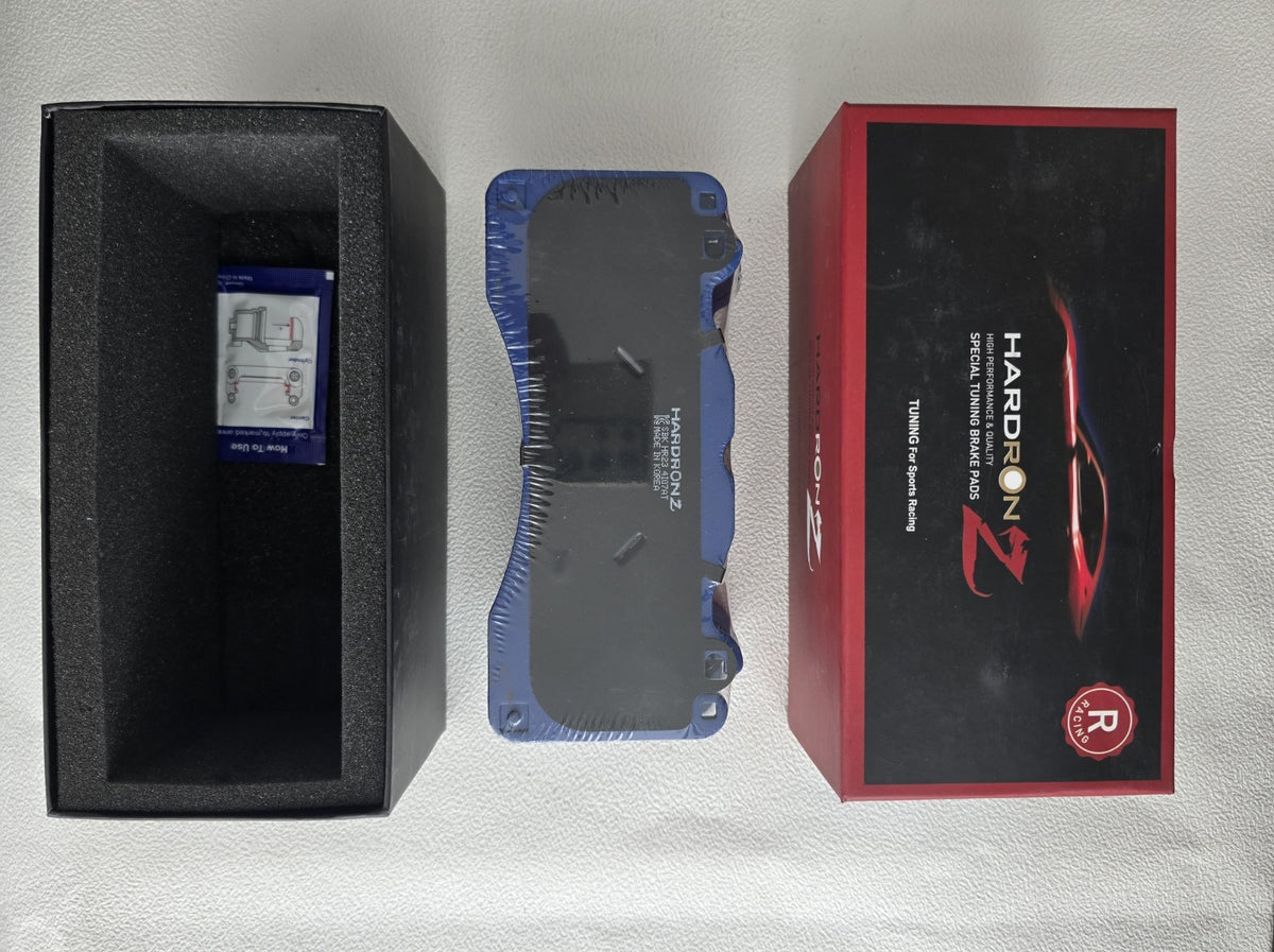 BRAKE PADS HARDRON ZR for FELLA 6P, NISSAN GT-R 6P, CTS-V 6P, MUSTANG BREMBO 6P