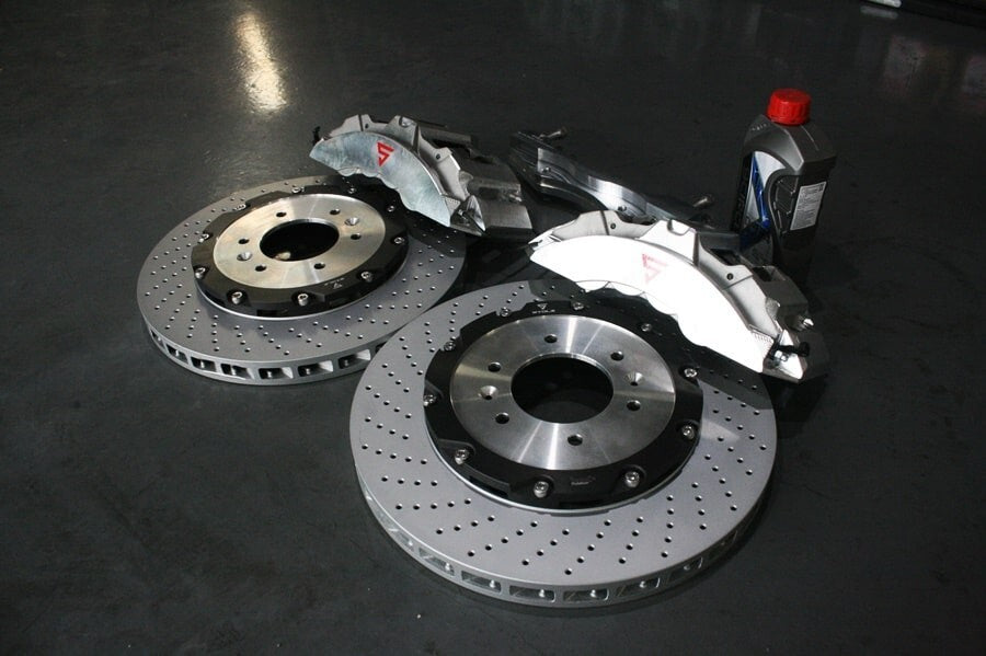 8-Piston Big Brake Kit 405mm 2015-2020 GMC Yukon 4th Gen K2UG Front Performance
