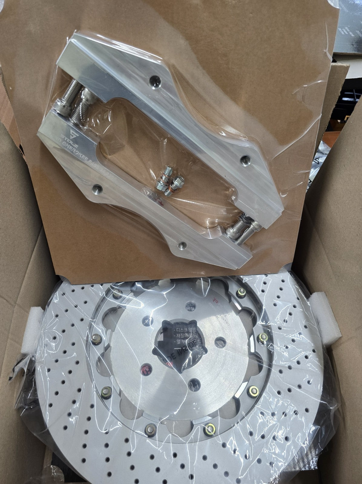 Front 8-Pot Big Brake Kit 405x34mm 2011-2021 Jeep Grand Cherokee WK2 Performance
