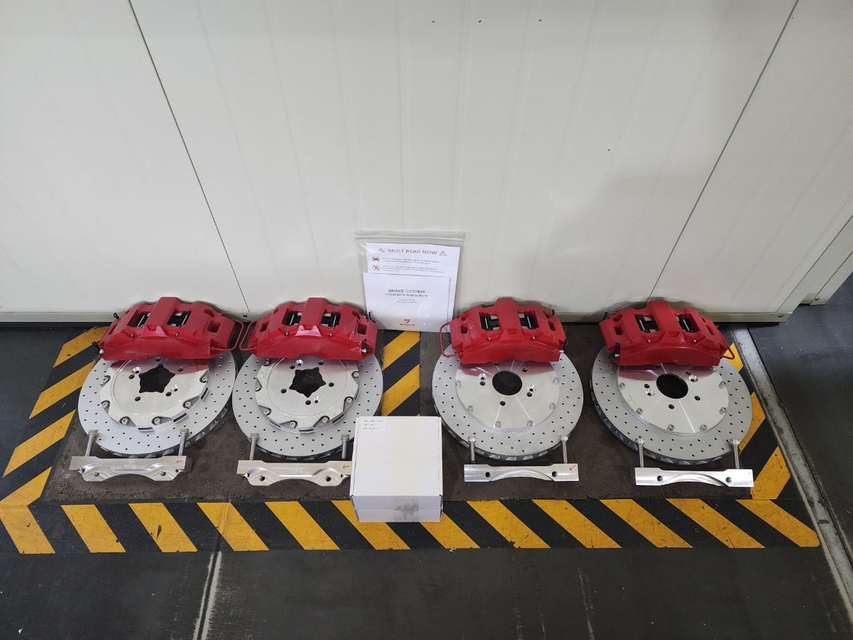 BIG BRAKE KIT FRONT 6P (350×31) + REAR 4P (350×31) BMW M3 (E90, E92, E93)