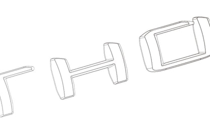 BRENTHON EMBLEM 3rd Gen. 7-spots & LETTERING for 19 20 21 22 23 24 25 PALISADE