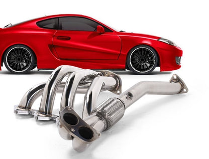 Header/Exhaust Manifold 4-2-1 Kit for 03-08 2.0L Tiburon [non-turbo] Ship today!