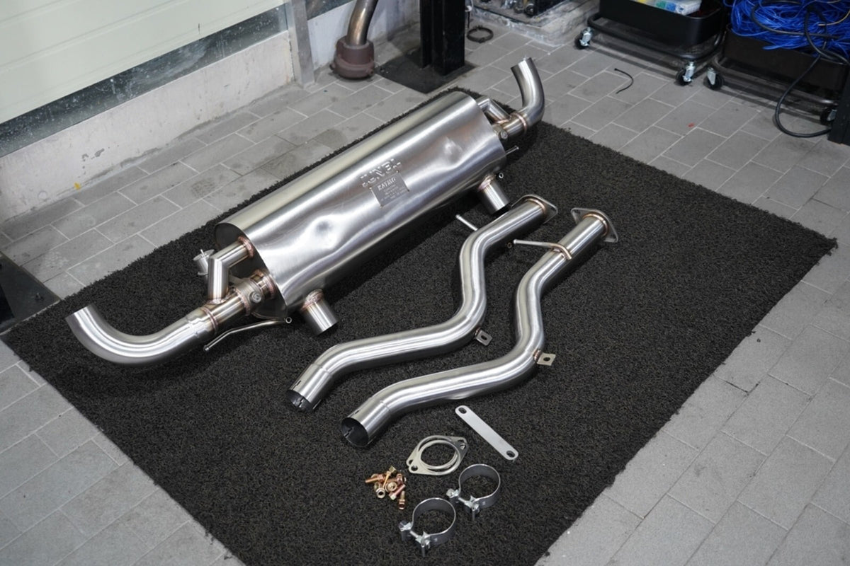 JUN B.L EVC Axle-Back Exhaust For 2022-2026 Genesis GV70 2.5T 3.5T Valvetronic