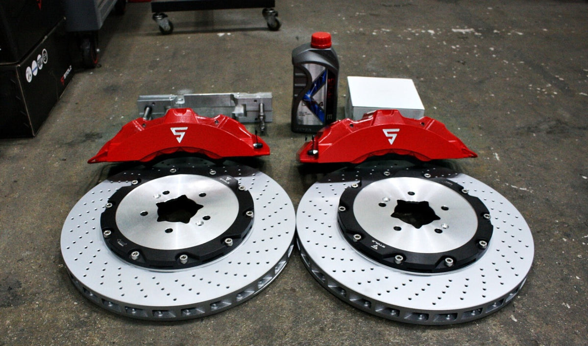 8-Piston Big Brake Kit Maserati Levante 2017-2024 Front 405x34mm Performance BBK