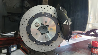 STOLZ 4-Piston Front & Rear Brake Kit Jeep Wrangler JK JL 350mm Fits 17" Wheel