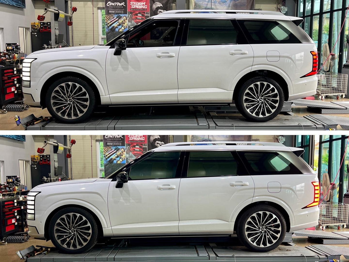 LOWERING SPRING F&R 4pcs for 2026 PALISADE (LX3) [STORM SPRING, S. KOREA]