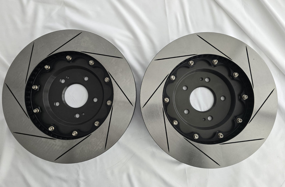 Lightweight 350mm Slotted Front Floating Brake Discs Genesis G70 - Pair KR