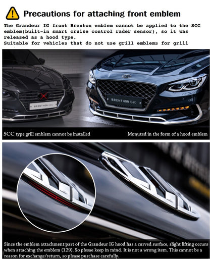 BRENTHON EMBLEM 3rd GENERATION SET 7-spots for 17 18 19 20 AZERA IG