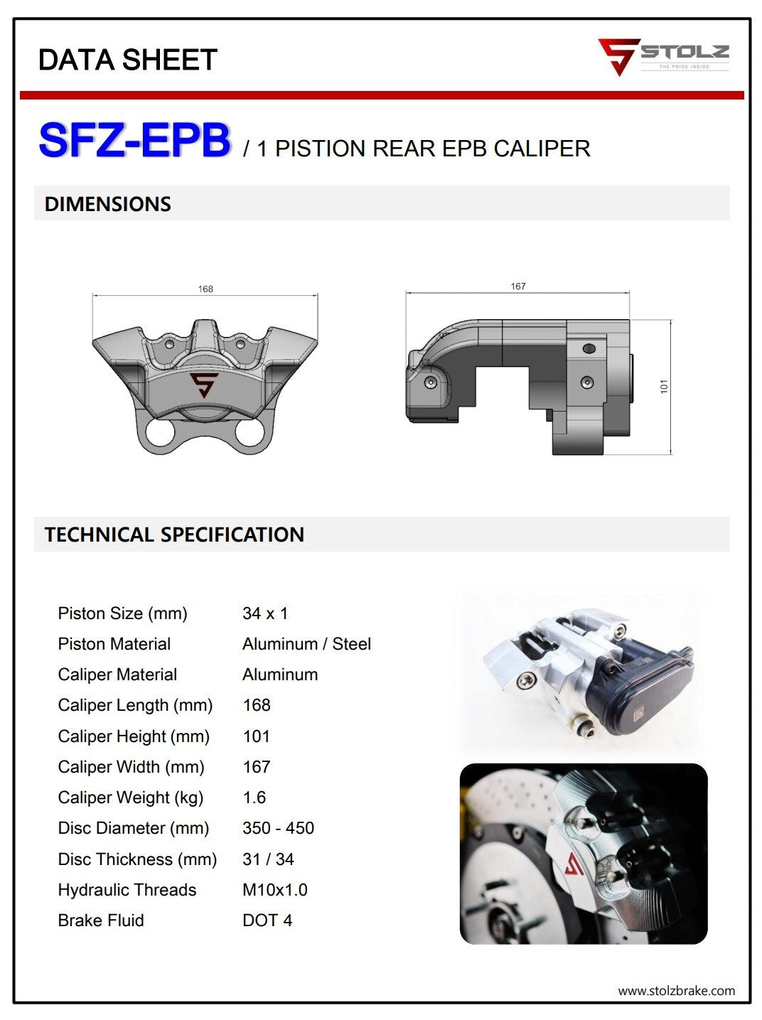 BIG BRAKE REAR 4P (380×31) + EPB / HYUNDAI (2024+) SANTA FE 5G. MX5