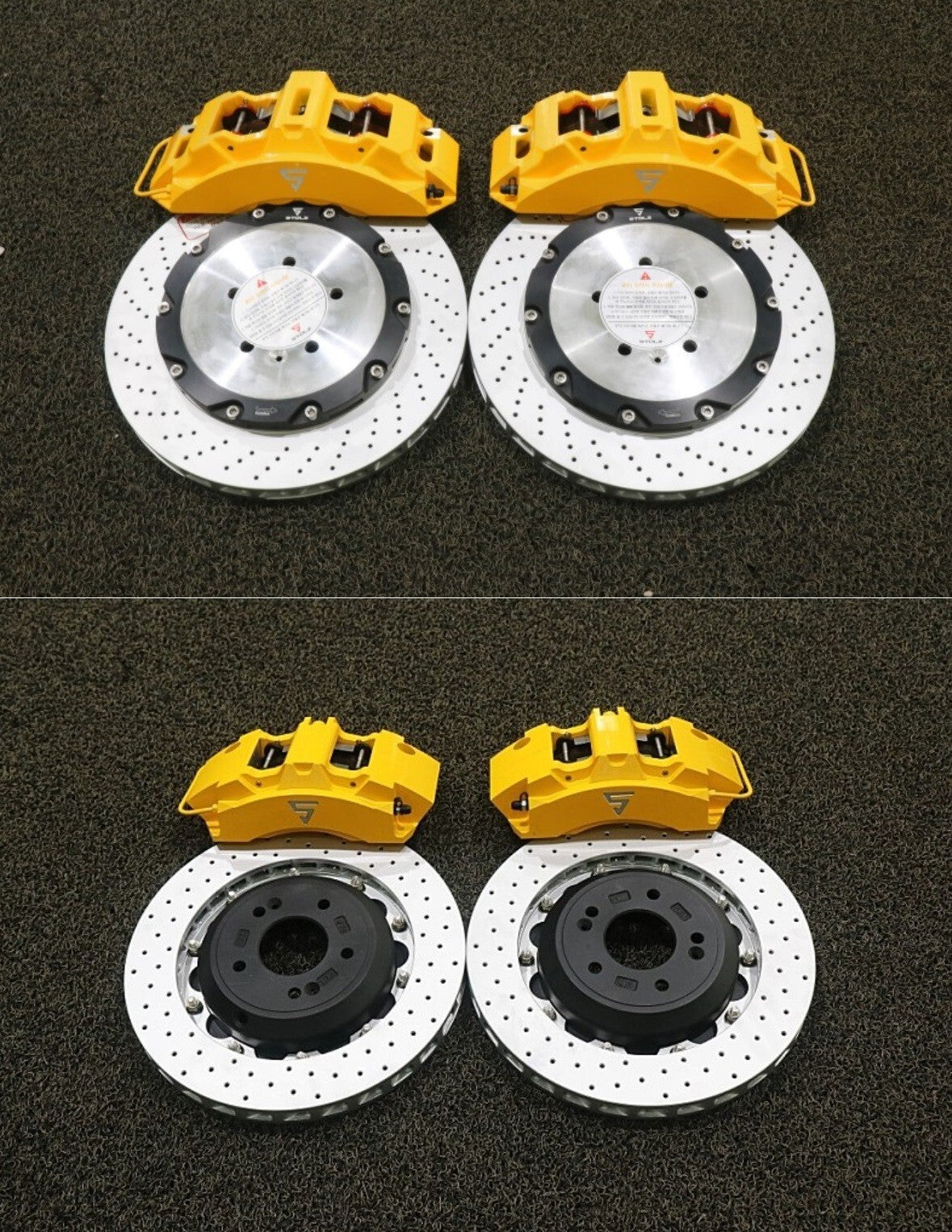 BMW X6 (F16, 2014-2019) PERFORMANCE BIG BRAKE FRONT 8P 405×34 + REAR 4P 380×31