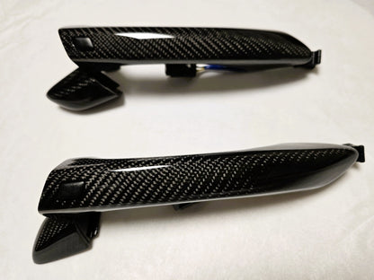 1:1 Full Replacement Dry Carbon Fiber Exterior Door Handles for Veloster N JS