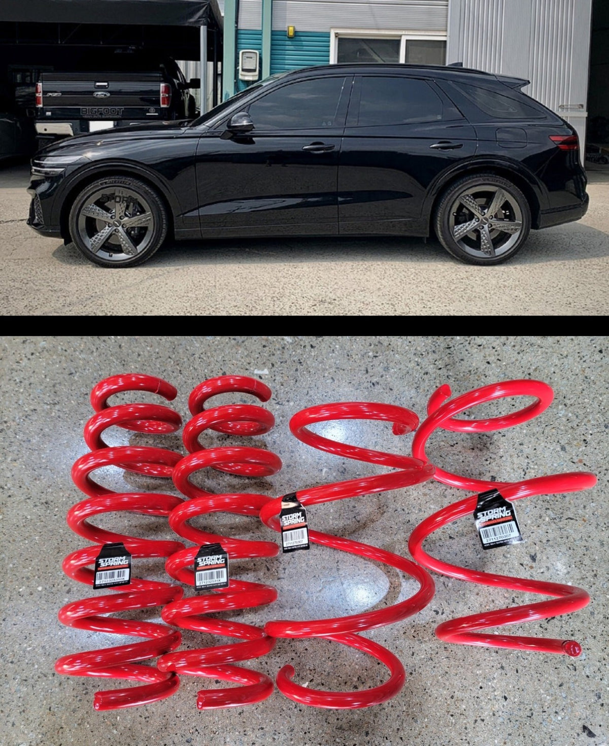 Lowering Springs Front & Rear 1.5" Drop for 2022-2025 Genesis GV70 Performance