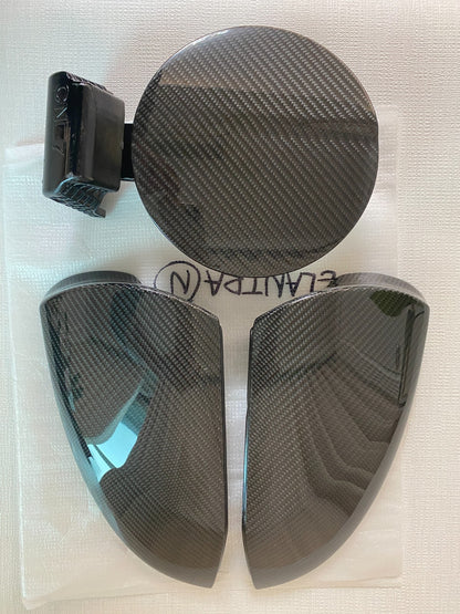 CF FUEL DOOR & CF MIRROR COVER for 24 25 26 ELANTRA N - FACELIFT