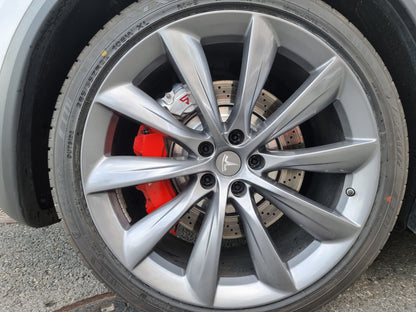 BIG BRAKE KIT FRONT 8P (405×34) + REAR 4P (380×31) + EPB / TESLA MODEL Y [STOLZ]