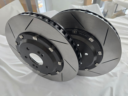 Lightweight 360x32mm Slotted Front Floating Brake Discs ELNATRA N- Pair KR