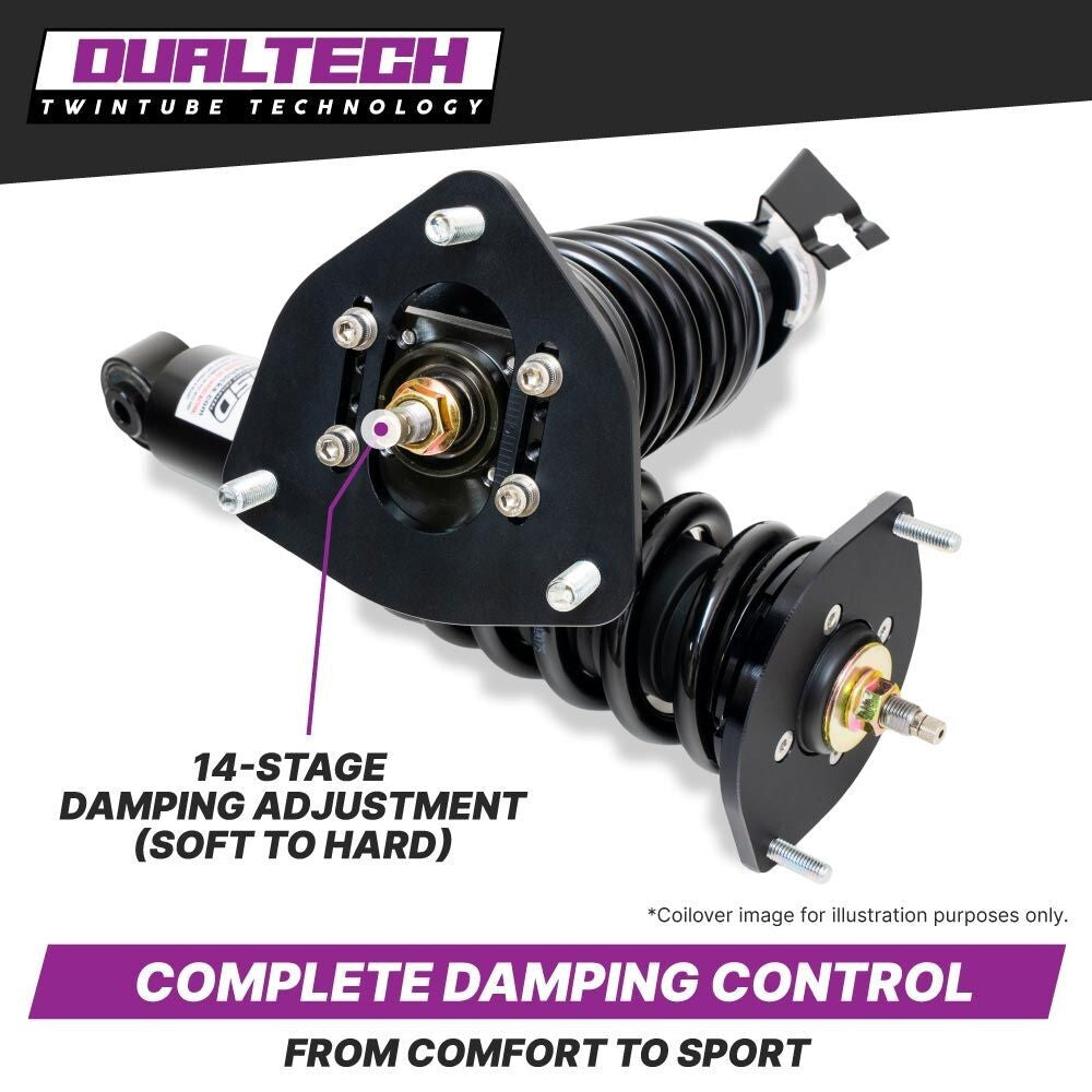 HSD DT Coilovers Kit for Kia Stinger AWD RWD + Electronic Damper Cancelers ECS