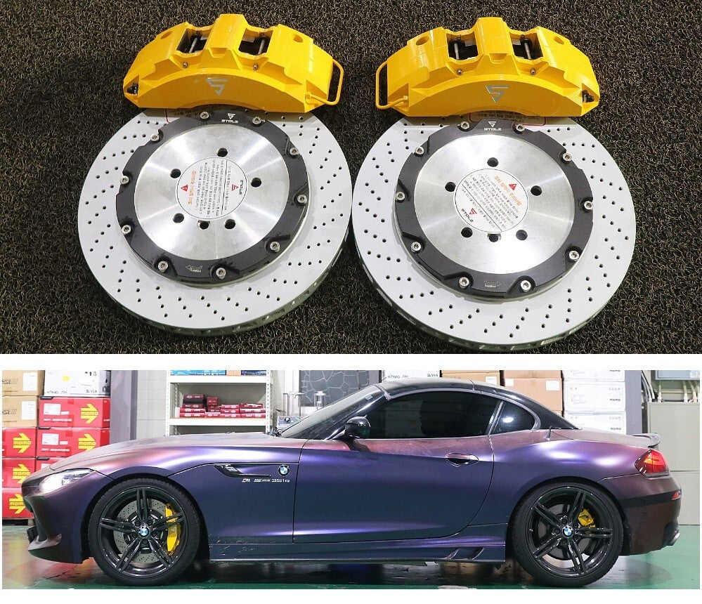 BMW Z4 E89 6 Piston Front Big Brake Kit 380mm (28i 30i 35i) Performance Upgrade