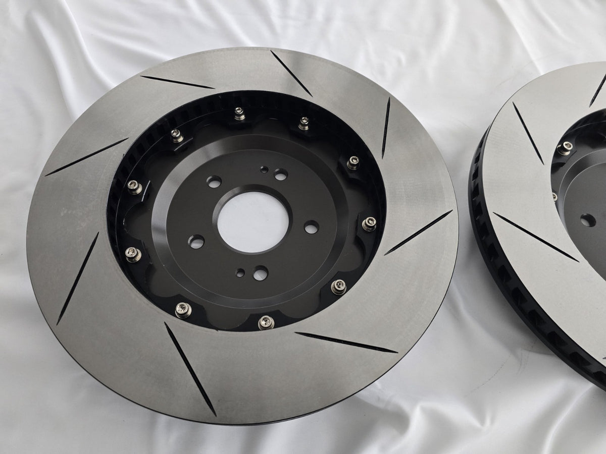 Lightweight 360x32mm Slotted Front Floating Brake Discs ELNATRA N- Pair KR