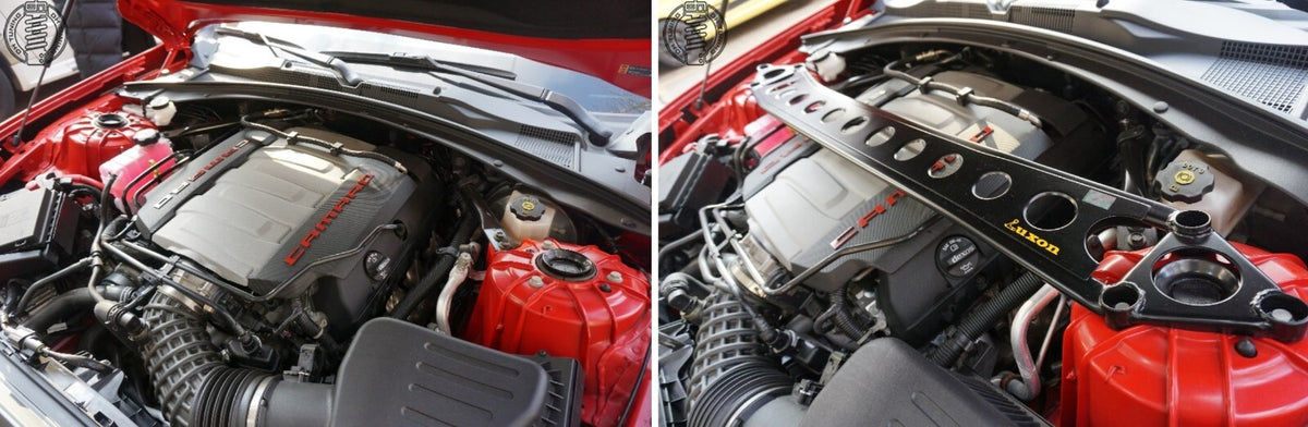 STRUT TOWER BAR for 16 17 18 19 20 21 22 23 24 CAMARO 6G. [LUXON, SOUTH KOREA]