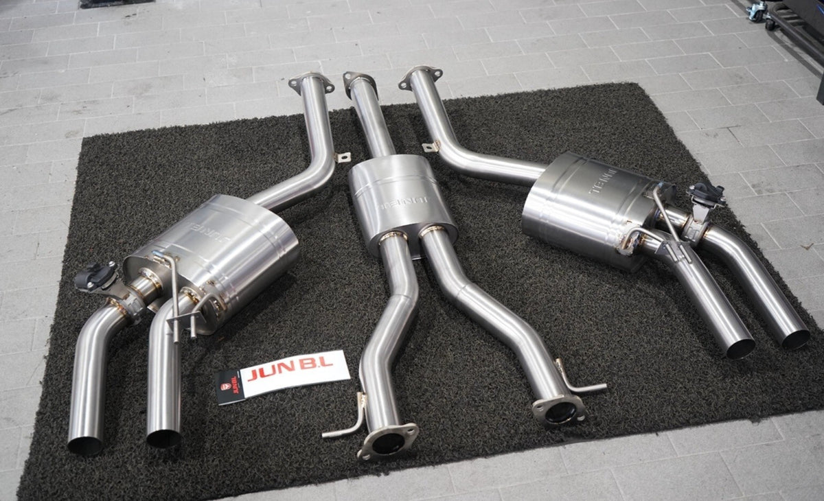 TITANIUM EVC CAT-BACK EXHAUST for 2022 2023 STINGER 2.5T-GDi [JUN B.L]