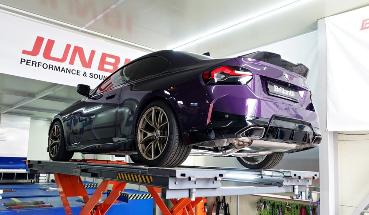 BRILLANTE EVC Axleback Exhaust For BMW M240i G42 2022-2026 Made in Korea B58