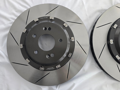 Lightweight 360x32mm Slotted Front Floating Brake Discs ELNATRA N- Pair KR