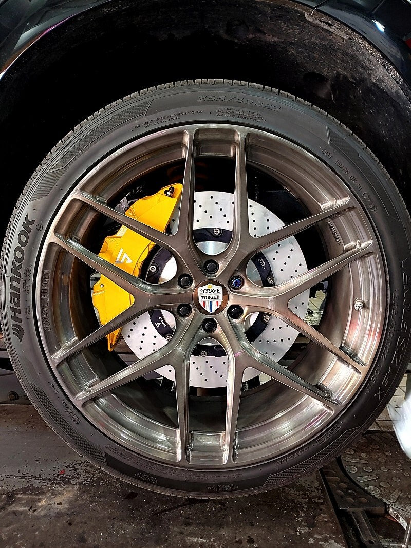 HIGH PERFORMANCE BIG BRAKE KIT FRONT 8P (405×34) / MOHAVE (2019-2024)
