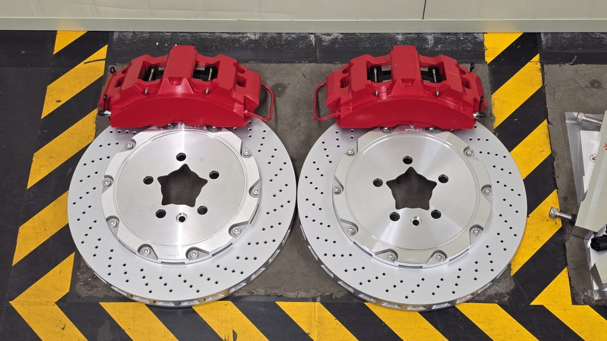 BIG BRAKE FRONT 8P (405×34) + REAR 4P (380×31) + EPB / MASERATI LEVANTE [STOLZ]