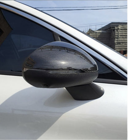 For KIA K5 Optima DL3 Genuine Carbon Fiber Mirror Cover Caps Replacement 2021+