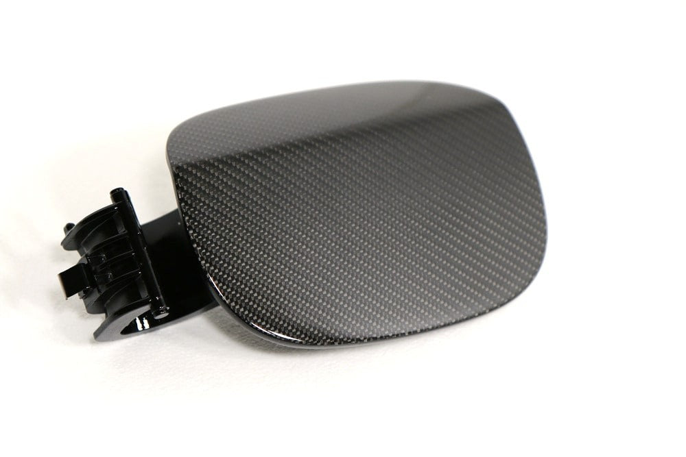 Real Carbon Fiber Gas Cap Fuel Door Cover for Hyundai Genesis Coupe