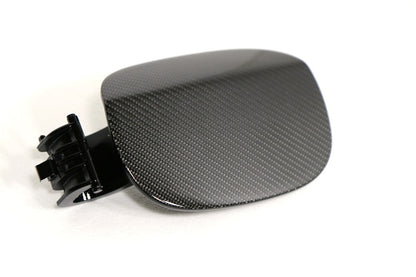 Real Carbon Fiber Gas Cap Fuel Door Cover for Hyundai Genesis Coupe