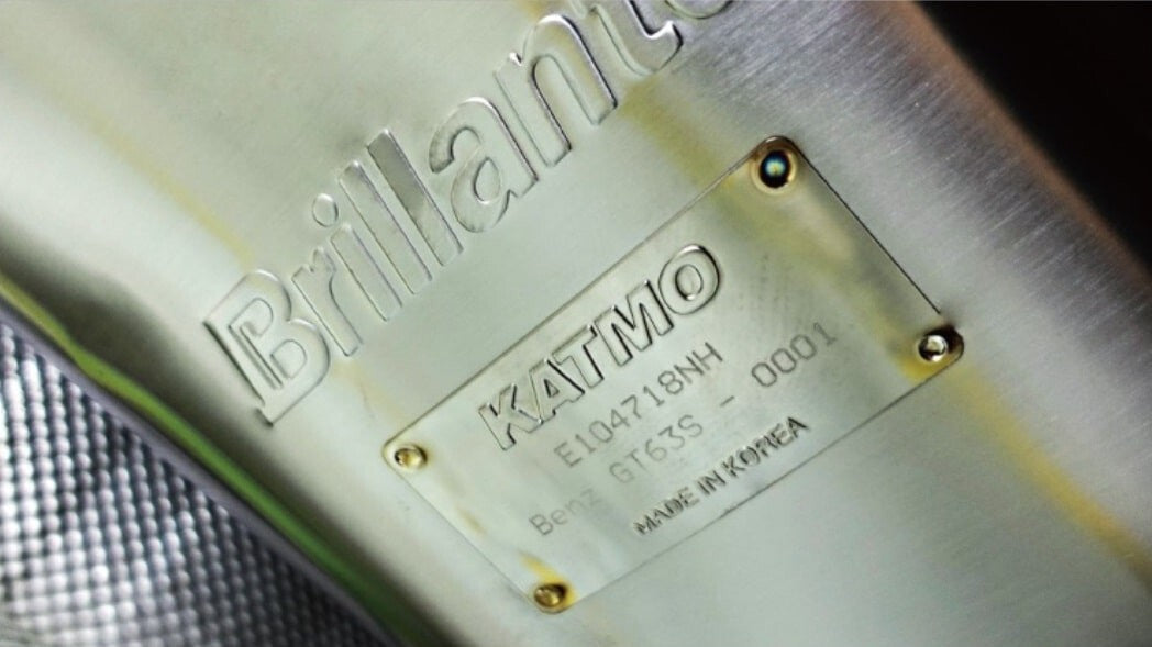 EVC CATBACK (OEM TYPE) for BENZ (19 20 21 22 23) AMG GT63S [Brillante]