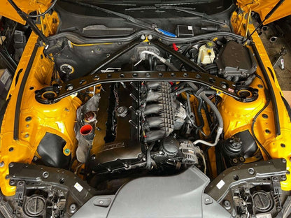 BMW Z4 E89 STRUT TOWER BAR by LUXON - Front Upper Chassis Brace (KOREA)