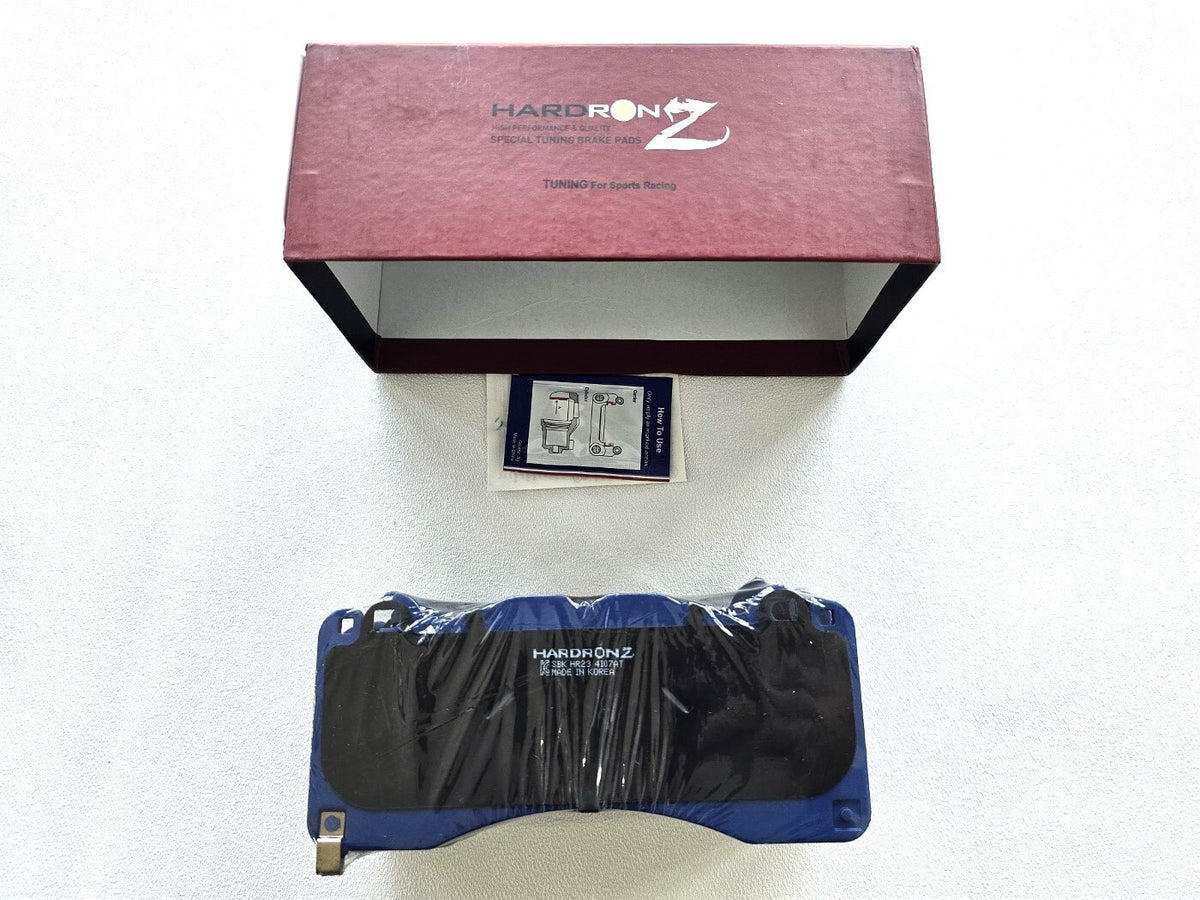 BRAKE PADS HARDRON ZR for FELLA 6P, NISSAN GT-R 6P, CTS-V 6P, MUSTANG BREMBO 6P