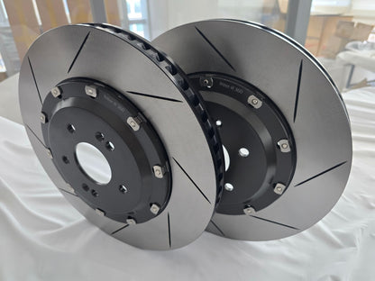 Lightweight 360x32mm Slotted Front Floating Brake Discs ELNATRA N- Pair KR