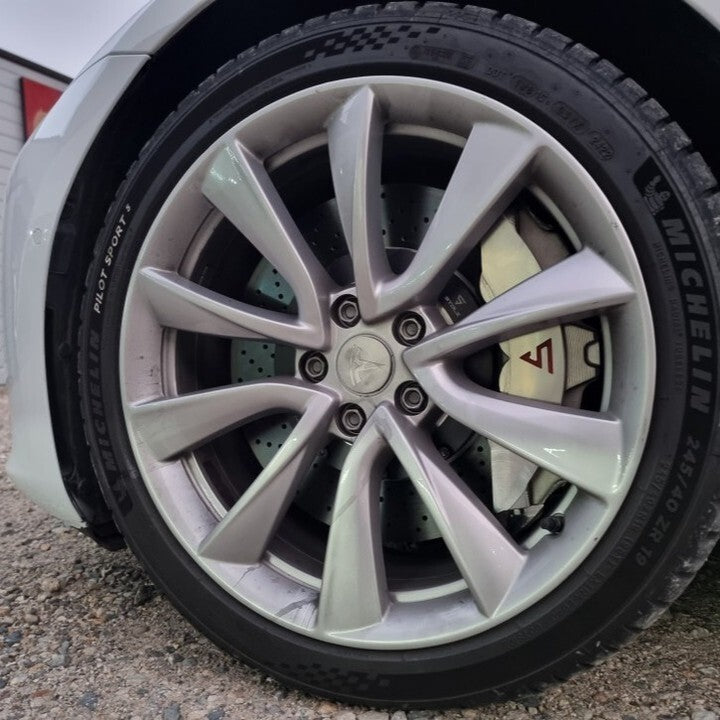 Front 8-Pot Big Brake Kit 405mm For Tesla Model 3 2017-2026 Performance Upgrade