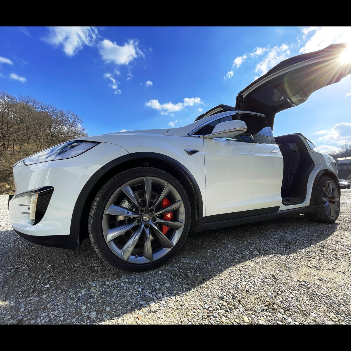 TESLA MODEL X Performance Big Brake Front 8 Pot (405mm) Rear 4 Pot (380mm) EPB